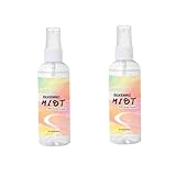 2PCS Hair Silkening Shiny Mist for Smoothing Out Frizz Hair Unisex Fine-Mist Silkening and Glossing Spray for All Hair Types