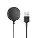 Produktbild TiMOVO Ladekabel Kompatibel mit Galaxy Watch 3, USB tragbares Armband Ladegerät Ersatz Uhren Wireless Charger Dock Magnetisch Ladestation Ersatzkabel für Galaxy Watch Active 1 / Active 2, Schwarz