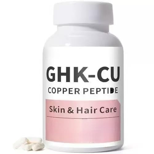 Peptides de cuivre pour la croissance des cheveux et une peau haute absorption