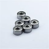 Roulements rigides à billes Lot de 10 roulements à billes 608 ZZ/RS 8 x 22 x 7 mm ABEC-5 f...