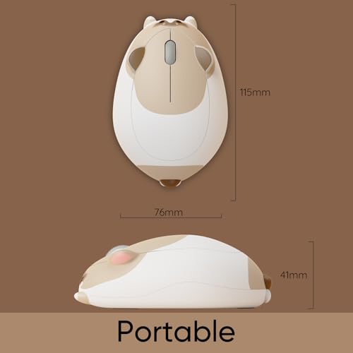 Image of Akko Wireless Gaming Mouse Ragdoll Cat 2.4G GHz with a USB Receiver, Cute Optical Cordless Cartoon Mice for Computer /Laptop /Desktop /PC Compatible with Mac /Win