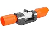  Módulo de Visor - Visor de plástico de plástico Accesorio de Visor de Rifle extraíble Universal con Accesorios de retícula para Modify Toy