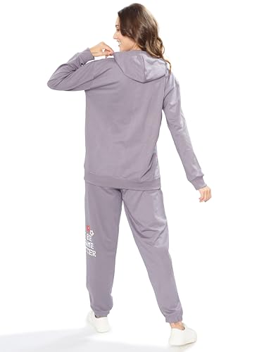 Image of WEET Women Kangaroo Pocket Hoodie & Joggers Track Suit Co-ord Set