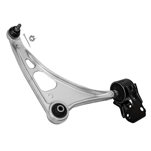 Image of Detroit Axle - Front Control Arms Tie Rods for Acura MDX Honda Passport Pilot Ridgeline 2 Lower Control Arms with Ball Joints Assembly 2 Outer Tie Rods 2019 2020 2021 Replacement