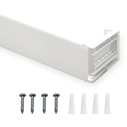Amazing Drapery Hardware 2.5 Inch Wide Pocket Curtain Rod with Adjustable Clearance Brackets...