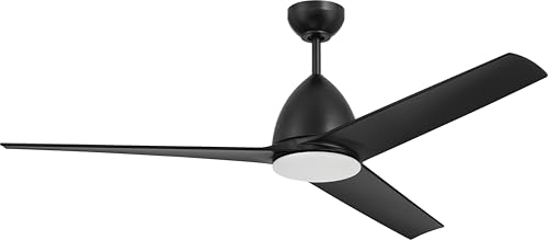 Craftmade NTO54FB3 Nitro 54" Outdoor Ceiling Fan with LED Lights