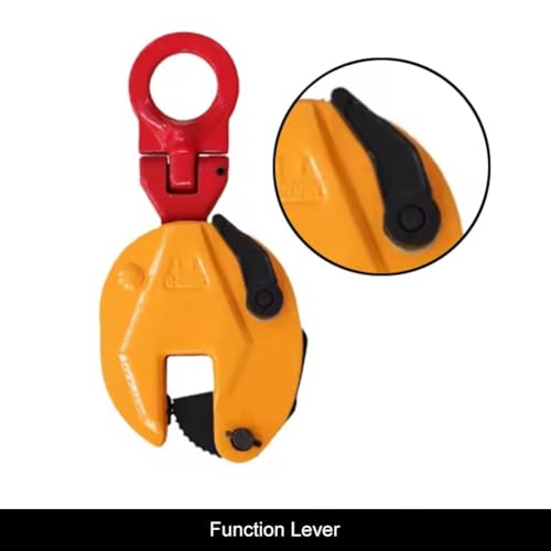 Pince de levage verticale 5T avec ouverture 20mm pour plaques d'acier