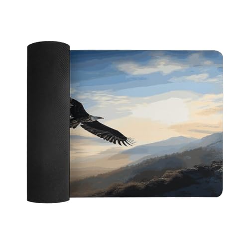 Eagle Mountains Desk Mat Grande Antideslizante 60x30cm miniatura 3