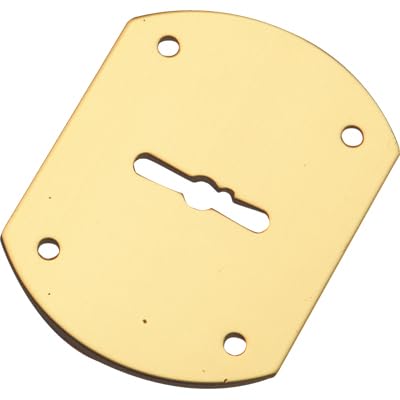 5PZ MOSTRINA PORTA BLINDATA A BOTTE 95223/B MOTTURA DM OTTONE MM 52X70