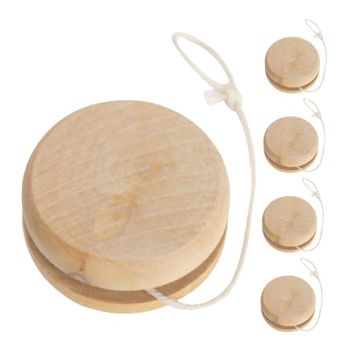 BESPORTBLE 3sets 5pcs Wooden Balls Unisex Outdoor Educational DIY Plaything and Portable for Adults for 5pcs*3