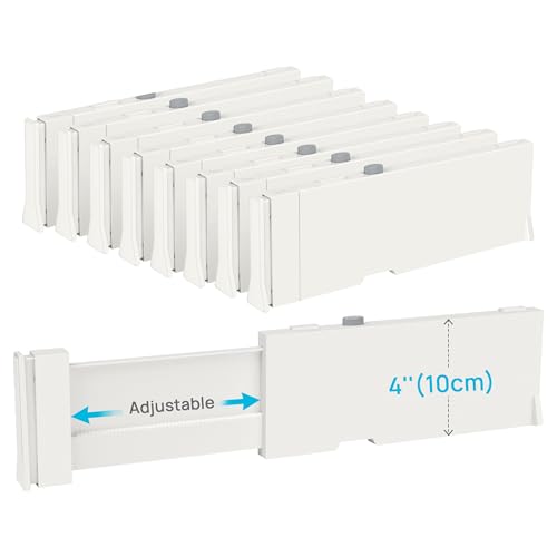 Vtopmart Drawer Dividers Organizer 8 Pack