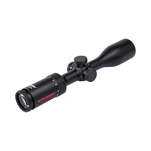 Winchester Supreme Optics 4-12x44mm Riflescope | Second Focal Plane | IPX7 Waterproof and Fogproof | WINcoat™ multicoating | Wire Reticle | Black Matte