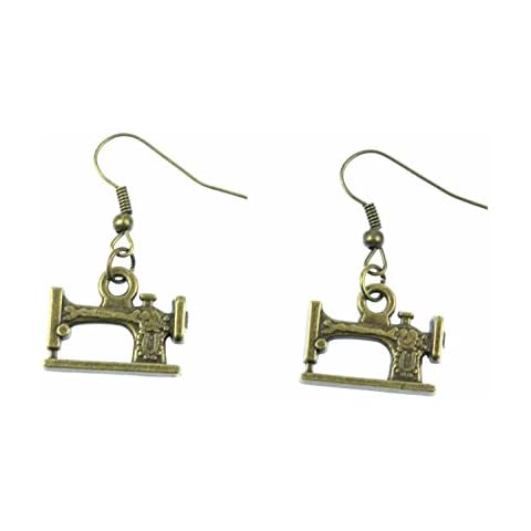 Miniblings Pendientes de Coser Máquina de Coser Cover