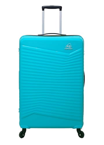 Image of American Tourister Kamiliant Set of 3 Trolley Bags 55 cm, 68 cm and 79 cm Small, Medium and Large Hard-Sided Polypropylene 4 Wheeler Spinner Luggage (Teal)