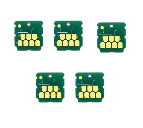 Image of CANOFF Count Chip Maintenance Box C9345 Compatible for Epson Pro Et-5800 Et-5880 Et-5850 Et-16600 Et-16650, Workforce St-c8000, L15150, L15160 L15158 Printer (C9345 Maintenance Box Chip, Pack of 4)