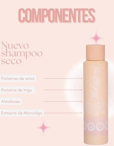 Shampoo En Seco Para cabellos Hair Care Colombia Dry Shampoo Voluminizador 175ml