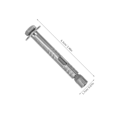 Pernos de Seguridad M6 x 60mm Acero Inoxidable 304 8 Piezas miniatura 2