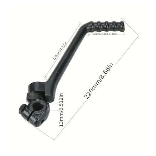 Kickstart de rechange pour axe 13mm résistant à la casse de pitbike