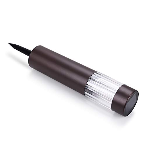 Kemeco KS205 4 Pack LED Solar Pathway Lights Outdoor Solar Bollard Light Solar Garden Lights Solar Landscape Lighting for Lawn Pathway Walkway Driveway Yard