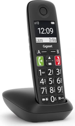 Gigaset E290 téléphone sans fil à grandes touches pour le salon familial