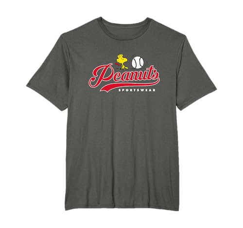 Peanuts Baseball Woodstock T-Shirt