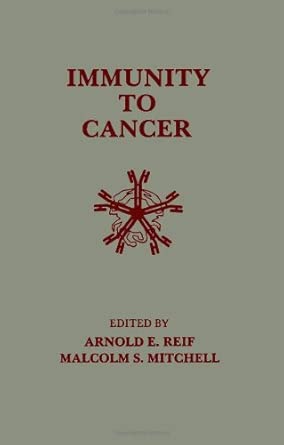 Immunity to Cancer: No.1 book cover