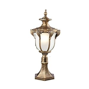 Aycdl Antik Bronze Außen Pfostenleuchte