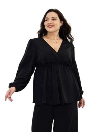 Image of KOTTY Womens Floral Flutter Sleeve Empire Navy Blue Button Boat Neck Top