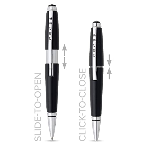 Cross Edge Roller Ball Pen, Jet Black