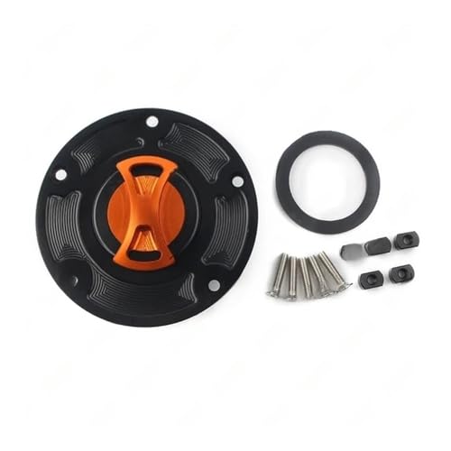 Bouchon carburant moto pour la piste et la route réservoir Panigale 959 orange
