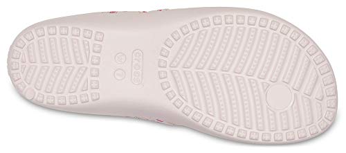Image of Crocs Womens Casual Wear Slip On Flip Flops (Baby Pink 4)