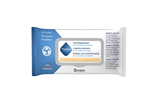 Plaqtiv+ Dental Care Wipes, 64 Stück