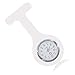 OJBKase Reloj Médico de Enfermera Doctor Prendedor de Broche Conjunto de Reloj de Bolsillo de Silicona Movimiento Cuarzo Original con Clip Colgante en Uniforme Paramédico