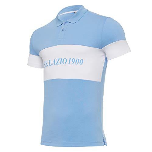 Macron SS Lazio Polo Celeste in Cotone 2020-21