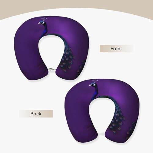 Almohada de viaje con espuma viscoelástica y fundas miniatura 3