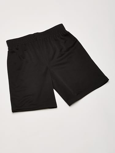 Under Armour Kids Prototype Logo Shorts for Toddler - Breathable Knit Fabric with Elasticized Waistband, Pull-On Style Black/White 2T Toddler One Size3