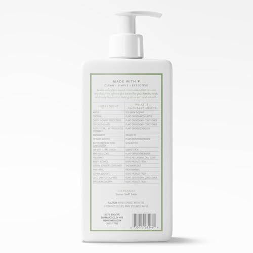 Native Body Lotion for Women & Men, Pistachio & Vanilla Chai, 16.5 fl oz - image 9