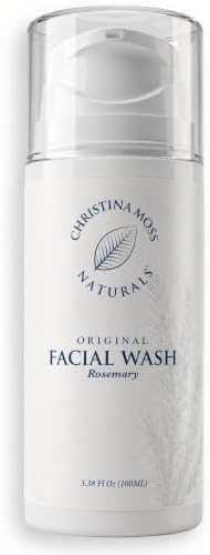 Christina Moss Naturals Rosemary Facial Wash | For Daily Cleansing | Original Formula (3.38 oz)