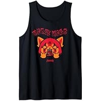 Aggretsuko Metal Head Camiseta Camiseta sin Mangas