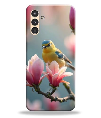 Image of Sparrow Birds Nature Printed Hard Back Case Cover Compatible for Samsung Galaxy M14 5G | Samsung M14 5G (Multicolor) - D1669