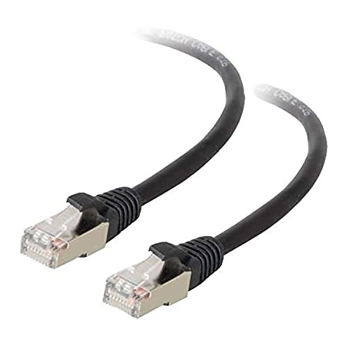 Image of Legrand - C2G Cat5e Ethernet Cable, Snagless Unshielded Cat5e Patch Cable, 50 Foot Snagless UTP Ethernet Cable, Black Ethernet Network Patch Cable, 1 Count, C2G
