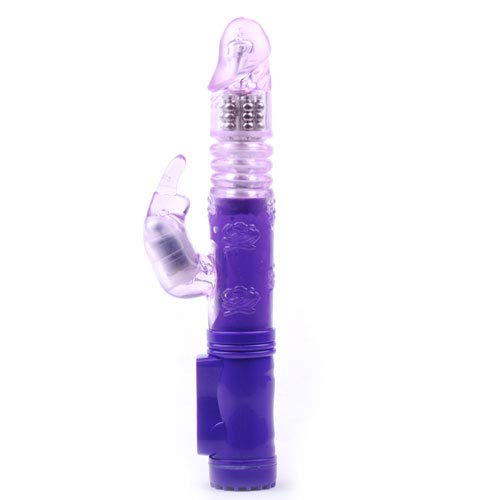 Stimulateur de clitoris lapin à perles rotatives pour des vagues de plaisir