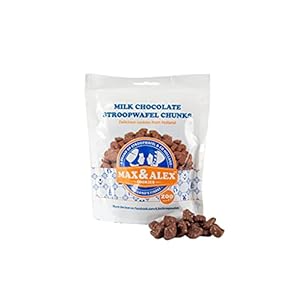 Max & Alex Knapperige Stroopwafelstukjes Melk Chocolade – Syrup Waffle Chuncks Milk Chocolate – 200g