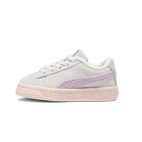 PUMA Infant Girls Suede Easter Lace Up Sneakers Shoes Casual - Grey3