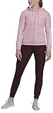 adidas Damen W Lin Ft Ts Sportanzug, Rosa/Marsom, M