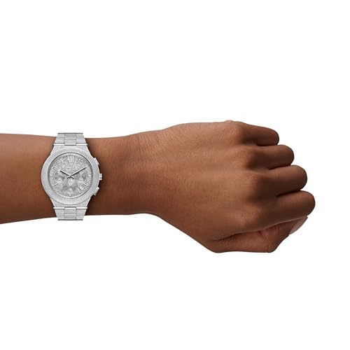 Michael Kors Women's Billie Chronograph Stainless Steel Bracelet Watch (Model: MK7558) by Michael Kors - Used condition - Image 4