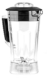 Cleanblend Classic Blender Container, Personal Blender Pitcher For Shakes and Smoothies, Dressings, Soups, and More, Stainless Steel Blades,...