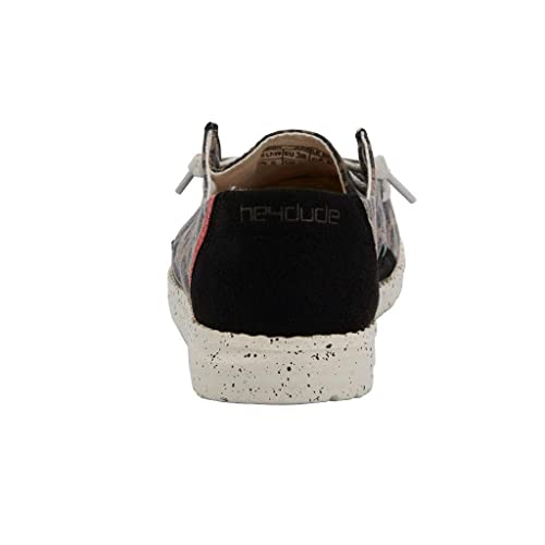 Image of HEYDUDE Women's Wendy Chambray | Women's Shoes | Women's Lace Up Loafers | Comfortable & Light-Weight