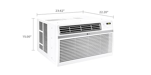 image for LG 12,000 BTU Window Air Conditioner, 115V, Cools 550 Sq.Ft. for Bedro