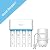 Hydrovos Reverse Osmosis Water Filter System, NSF 372 Certified No Lead, Features Quick Change Filters, Reduces TDS, Fluoride, Arsenic, Chlorine, Under Sink RO System with Faucet and Compact Tank
